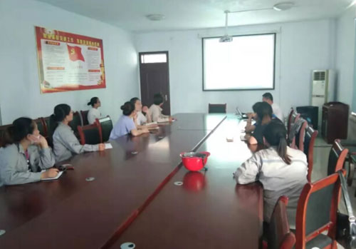 圖為公司地磅無人值守系統(tǒng)業(yè)務(wù)培訓(xùn)會(huì)議現(xiàn)場(chǎng)